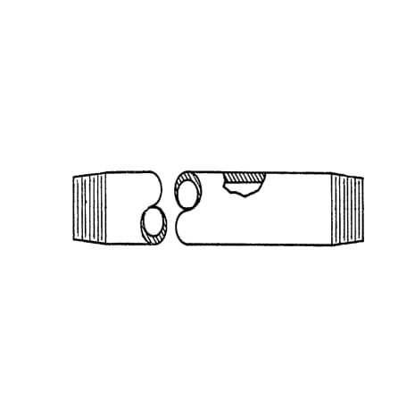 NIPPLE 3/8X1-1/2 #316 STN Shop STERIS Product Number P048704061