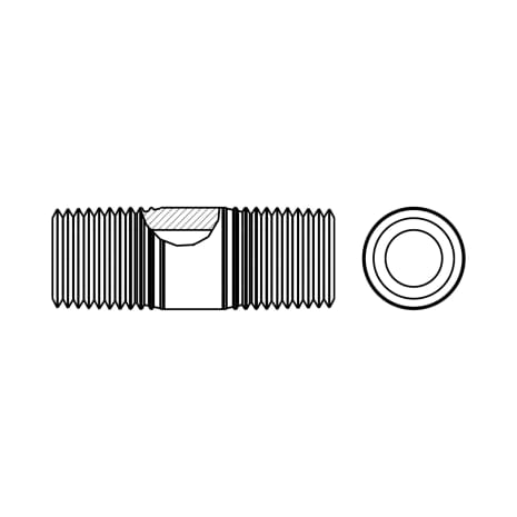 NIPPLE 1/4NPT 1-1/2 IN.LG SS Shop STERIS Product Number P077378061