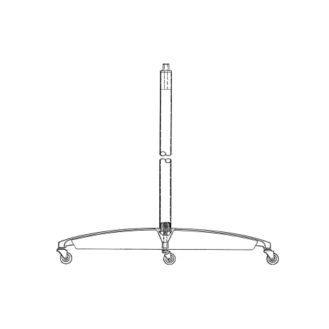 FLOOR STAND ASSY 55/28 IN. Shop STERIS Product Number P084079135