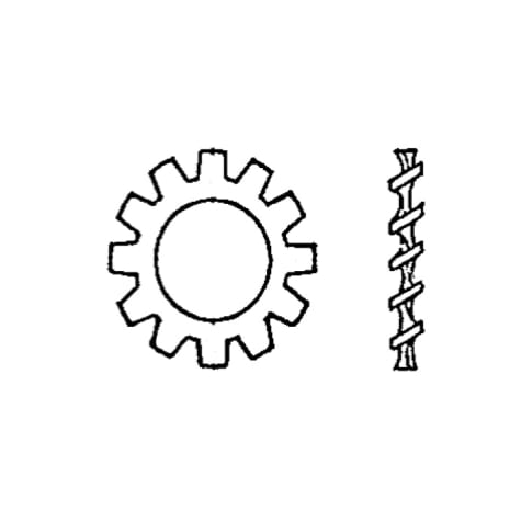 LOCKWASHER-3/8 IN. EXT TOOTH Shop STERIS Product Number P090992091