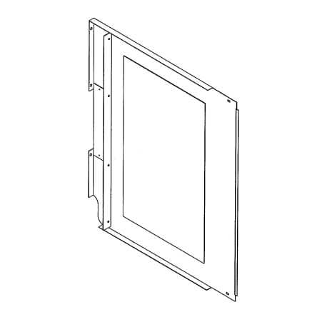 PANEL  SIDE RH SERVICE Shop STERIS Product Number P117011611