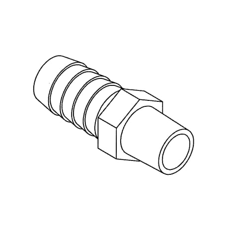 ADAPTOR POLY 1/4 IN.MX1/2BAR Shop STERIS Product Number P117011645