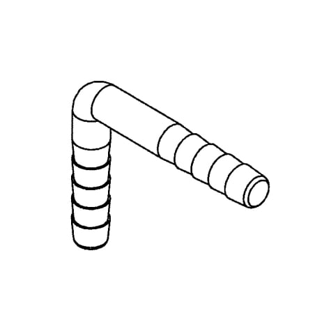 ELBOW POLYPROPYLENE 1/4"BARB X 1/4"BARB Shop STERIS Product Number P117015035