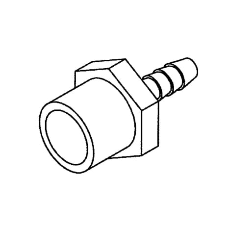 ADAPTER POLY 3/8X1/4 BARB Shop STERIS Product Number P117015144