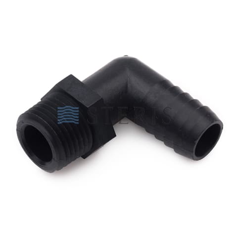 ELBOW POLYPROPYLENE 90 1/2"M X 5/8"BARB Shop STERIS Product Number P117015185
