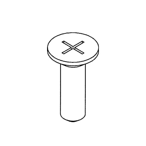 SCREW FLAT HEAD S/S 4-40 X 3/8"LG Shop STERIS Product Number P117026167