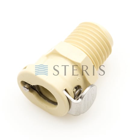 ADAPTOR POLYPROPYLENE 1/4"M x1/8"SHUTOFF Shop STERIS Product Number P117034231