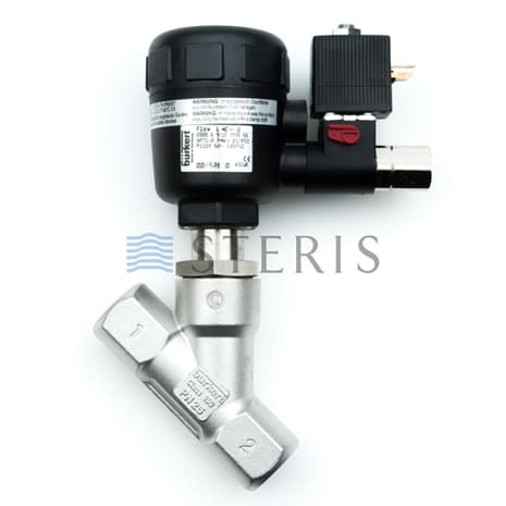 VALVE SOLENOID 1/2" S/S  316L  24V PILOT Shop STERIS Product Number P117043440