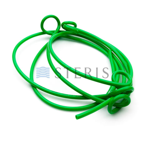 HOSE POLY GREEN 3/16"ID X 115"LG W/LOOP Shop STERIS Product Number P117052142