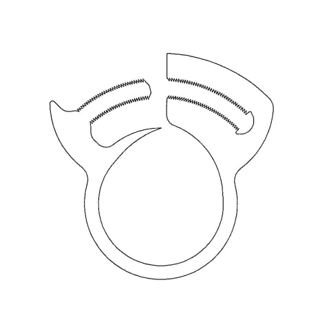 HOSE CLAMP NYLON DBL BOUN Shop STERIS Product Number P117910535