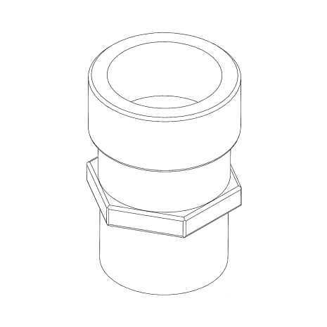 CONNECTOR STRAIGHT 1 IN. Shop STERIS Product Number P117911151
