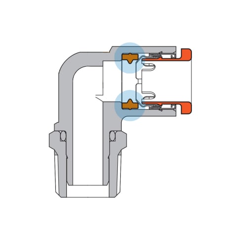 COUPLING PNEUMATIC 1/4" Shop STERIS Product Number P117912760