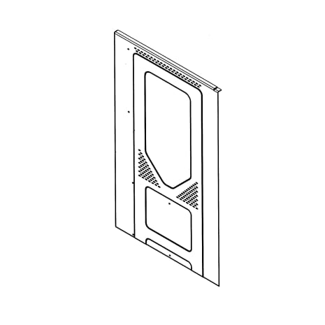 SIDE PANEL LEFT Shop STERIS Product Number P117916349