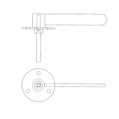 HANDLE FOR INTERIOR  S/S Shop STERIS Product Number P117951618
