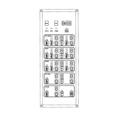 CTRL PNL EMBOSSED FRENCH Shop STERIS Product Number P117951800