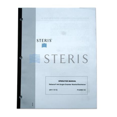 OPERATOR MANUAL 444 Shop STERIS Product Number P122999133