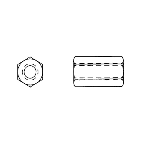 STANDOFF #6-32 F/F HEX AL Shop STERIS Product Number P129359466
