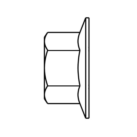 HEX NUT  3/8-16 FLG-LOCK Shop STERIS Product Number P129360014