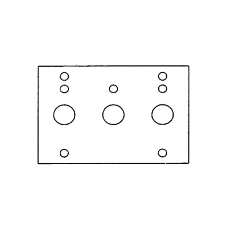 STERIS Product Number P129361223 PLATE  MOUNTING