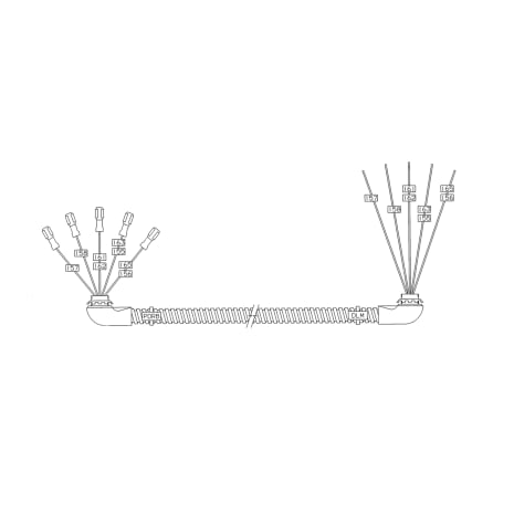 CABLE ASM:PWR DR LOCK MTR Shop STERIS Product Number P136807059