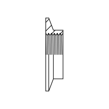 ADAPTER 1-1/2TC 1"NPTF SS Shop STERIS Product Number P338522123