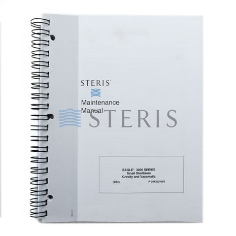 MAINT MANUAL  EAGLE 3000 STAGE 2 SMALL GRAVITY/VAC Shop STERIS Product Number P764322693