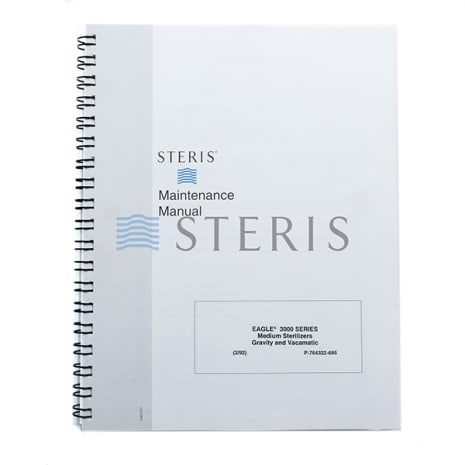 MAINT MANUAL  EAGLE 3000 STAGE 2 MEDIUM GRAV/VAC Shop STERIS Product Number P764322695