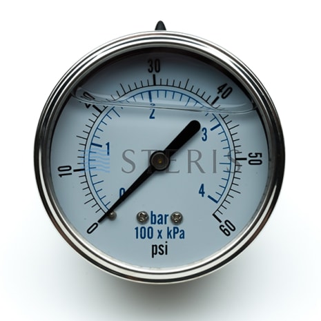 PRES GAUGE 1/4 IN.NPT #7214 Shop STERIS Product Number P764324481