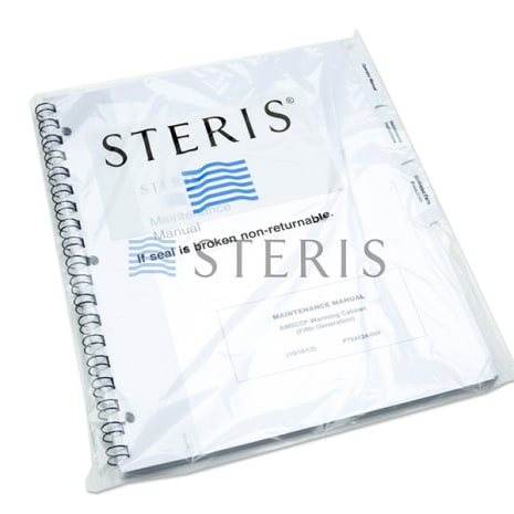 MAINT MANUAL  WARMING CABINET 5TH GENERATION Shop STERIS Product Number P764324559