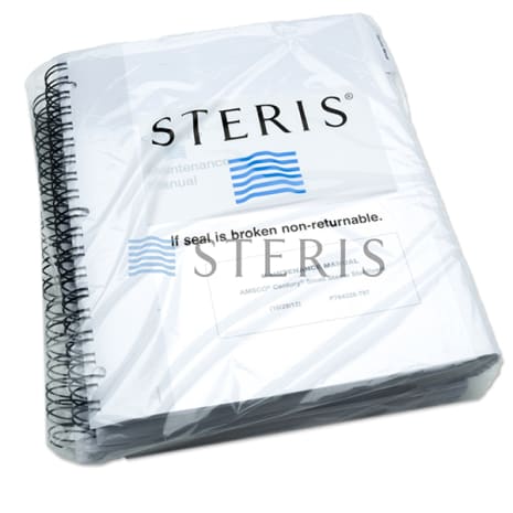 MAINT MANUAL  CENTURY 16/20 SMALL STEAM STERILIZER Shop STERIS Product Number P764326797