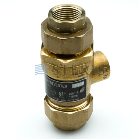 BACKFLOW PREVENTER  3/4 IN. Shop STERIS Product Number P764328959