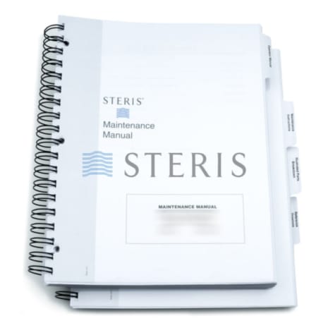 MAINT MANUAL  VHP MD STERILIZATION SYSTEM Shop STERIS Product Number P764330761