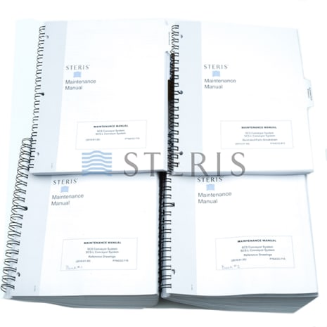 MAINT MANUAL  SCS CONVEYOR SYS LOAD/UNLOAD CONVEYR Shop STERIS Product Number P764332715