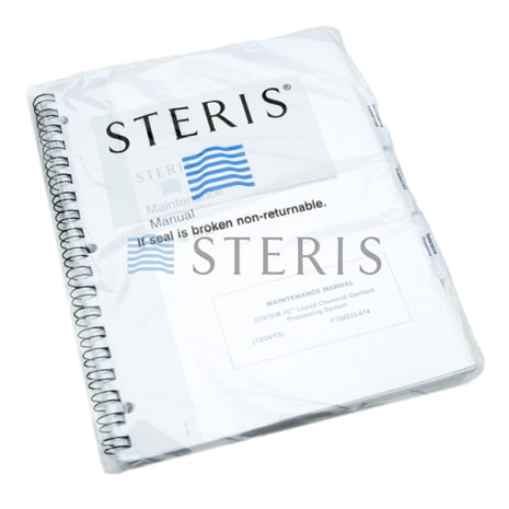 MAINT MANUAL  SYSTEM 1E PROCESSING SYSTEM DOMESTIC Shop STERIS Product Number P764333674