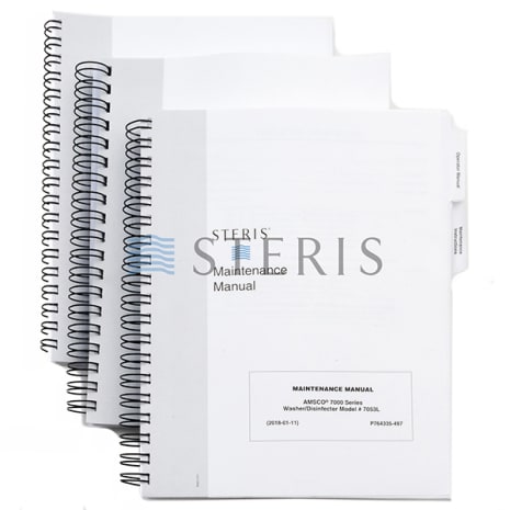 MAINT MANUAL  AMSCO 7053L SGL-CHMBR WASHER DISINFECTR Shop STERIS Product Number P764335497