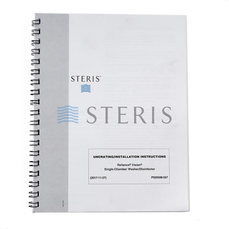 MANUAL UNCRT(E)VISION S-C Shop STERIS Product Number P920508557