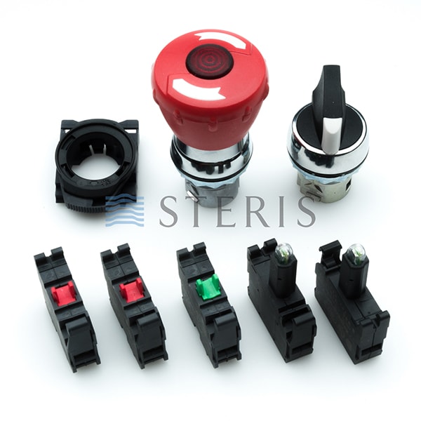 PUSH/PULL BUTTON RED P117909849 Shop STERIS