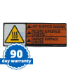 STERIS Product Number P055605143 HAZARD LABEL
