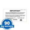 STERIS Product Number P093918466 IMPORTANT LABEL