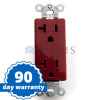 STERIS Product Number P129387410 RECEPTACLE DUPLEX RED-20A