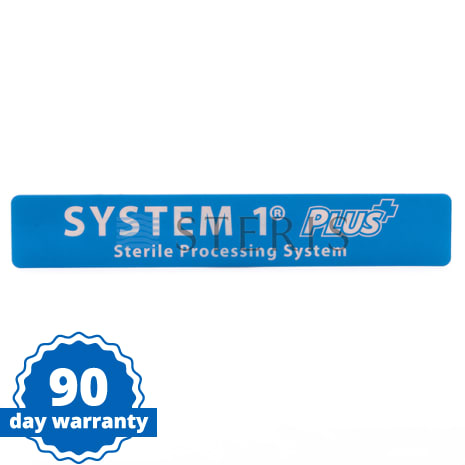 STERIS Product Number 10007599 LABEL  SYSTEM 1 PLUS LID