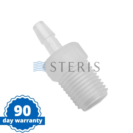 STERIS Product Number 10027434 ADAPTER POLYPRO 1/4"NPT X