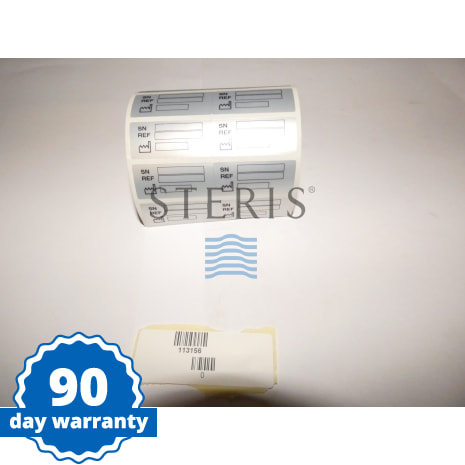 LABEL SERIAL MOBILE TABLE BASE Shop STERIS Product Number 113156