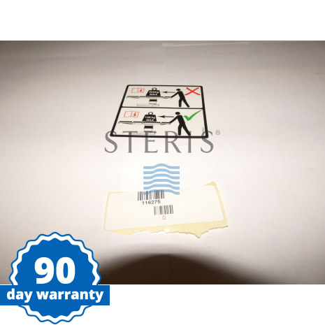 WEIGHT LABEL 'A' BASED TABLES Shop STERIS Product Number 116275