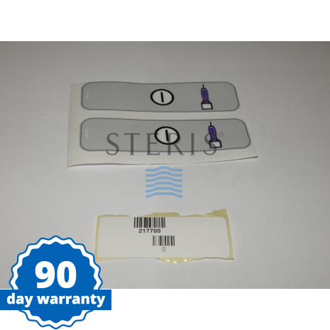 LABEL  ON/OFF SWITCH TX200 Shop STERIS Product Number 217788
