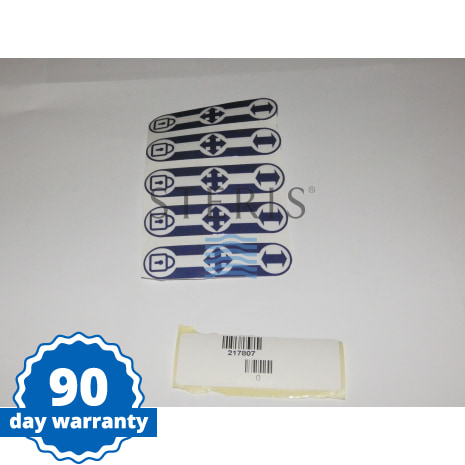 LABEL  TX200 PEDAL POSITIONING Shop STERIS Product Number 217807