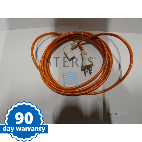 MAINS LEAD EURO 4M ANGLED Shop STERIS Product Number 217824