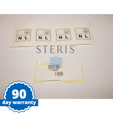 LABEL MAINS CABLE TERM Shop STERIS Product Number 712965