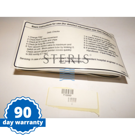 LABEL INSTRUCTION Shop STERIS Product Number 713080