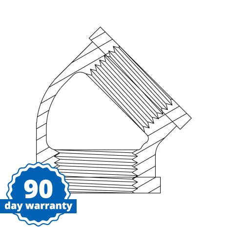 STERIS Product Number P001744091 ELBOW 3/4-45 DEGREE